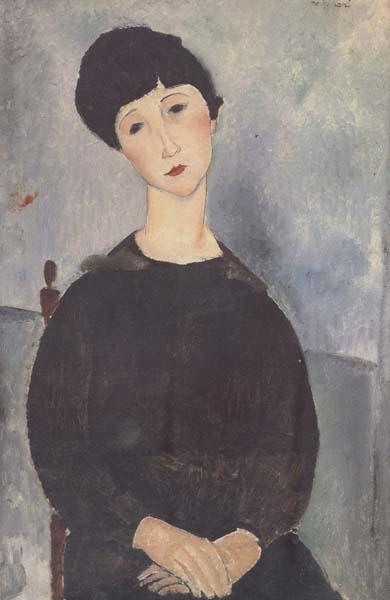 Amedeo Modigliani Jeune fille assise (mk38) oil painting image
